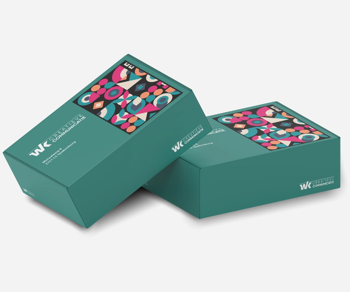 Dozen & displays van WK Creatieve Communicatie